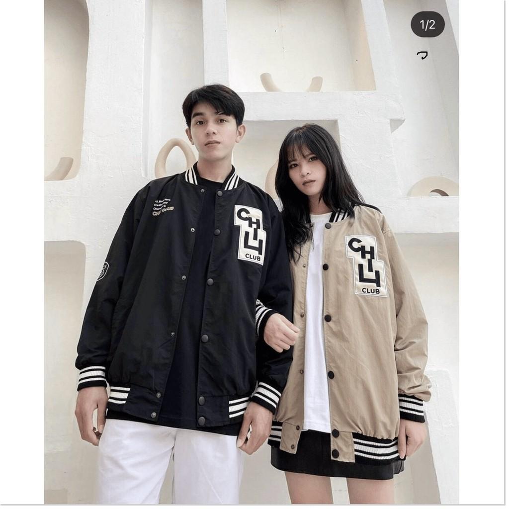 ÁO KHOÁC DÙ BOMBER 2 LỚP UNISEX