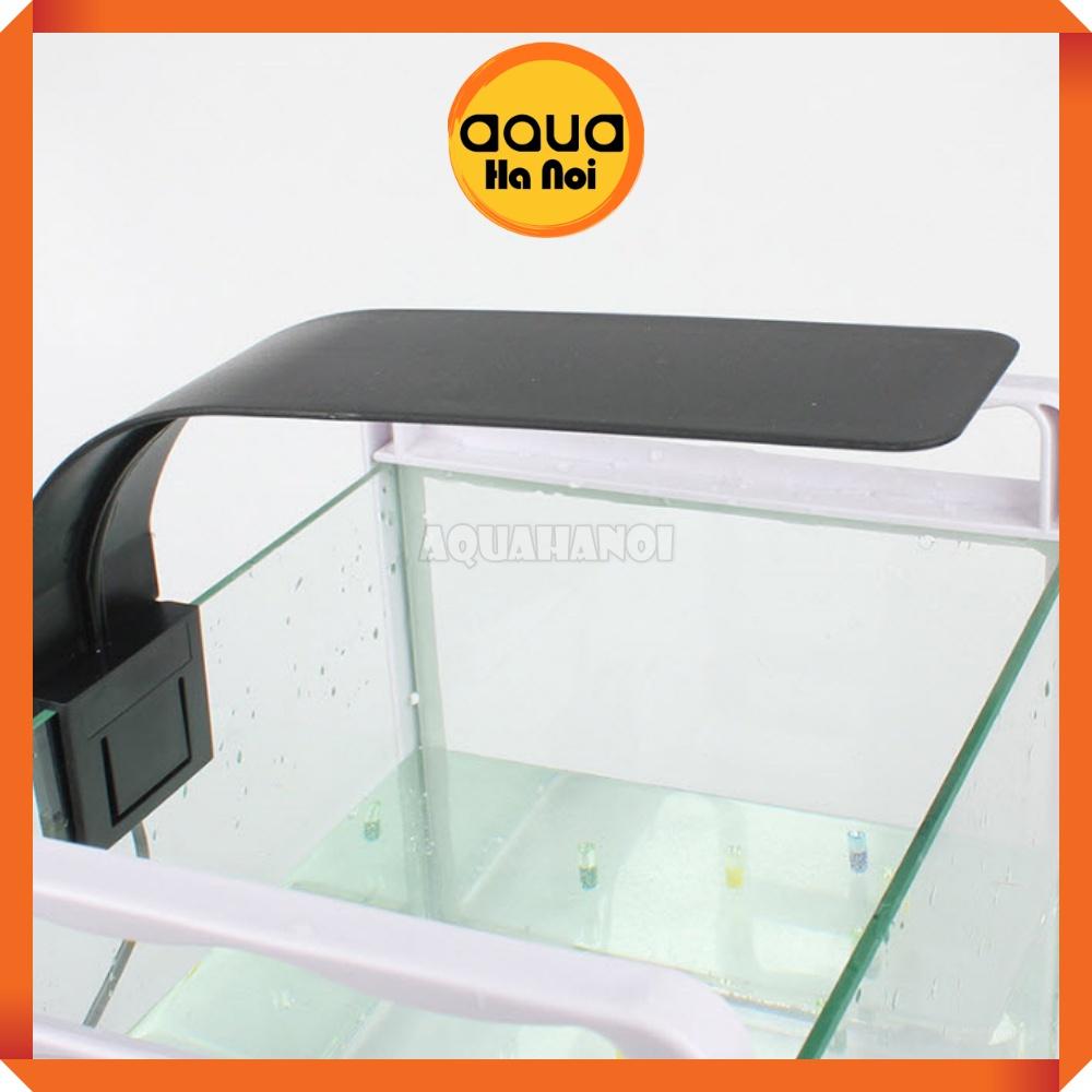 Đèn kẹp LED siêu mỏng X5 cho hồ cá cảnh thủy sinh kích thước 30-40cm - Màu đen/Màu trắng