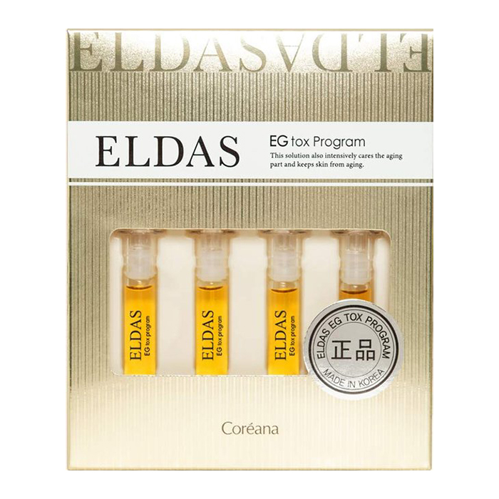 Tinh Chất Tế Bào Gốc Tái Tạo & Trẻ Hóa Làn Da Eldas EG Tox Program Coreana (2ml x 4)