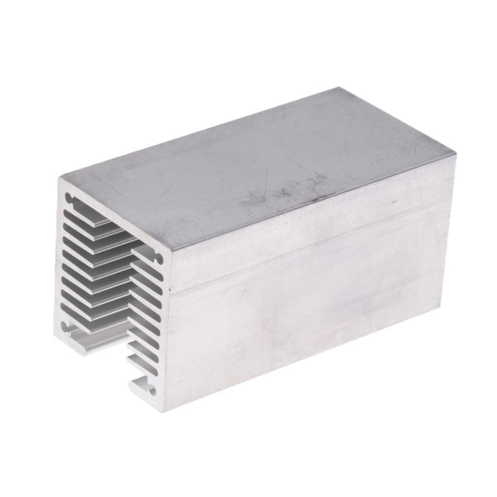 U Slotted   Aluminum 40x40x80mm Cooling  for Transistor