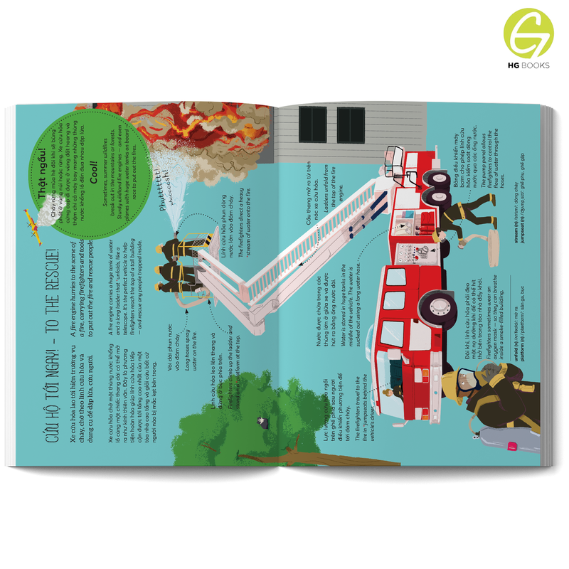 Wow! Vehicles: Những sự thật đáng kinh ngạc về Phương tiện giao thông- Sách Bách khoa toàn thư Song ngữ cho trẻ em