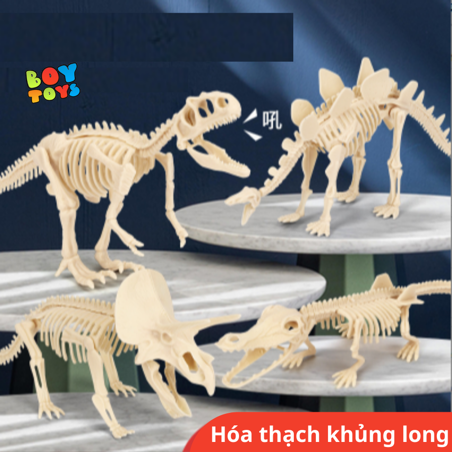 Đồ chơi khảo cổ học, khám phá truy tìm hóa thạch khủng long