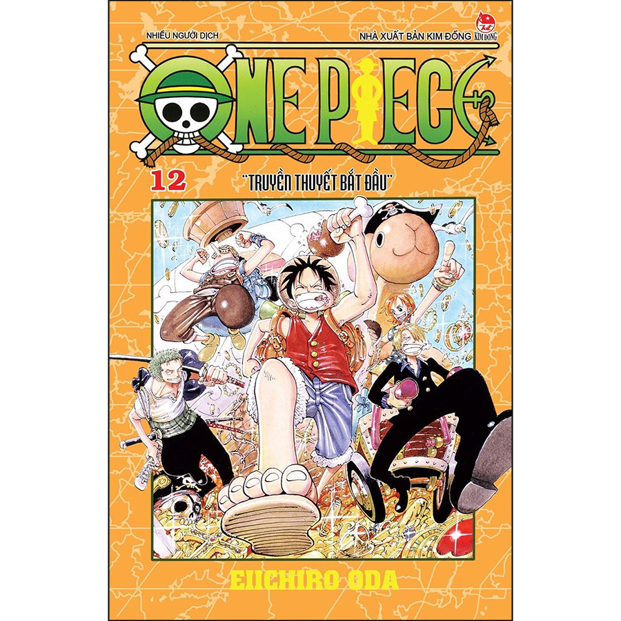 One Piece Tập 12: Truyền Thuyết Bắt Đầu (Tái Bản 2022)