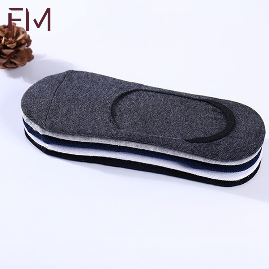 Tất vớ lười nam nữ, vớ có đệm cao su chống trượt, vải cotton cao cấp mềm mịn - FORMEN SHOP - FM3CA055