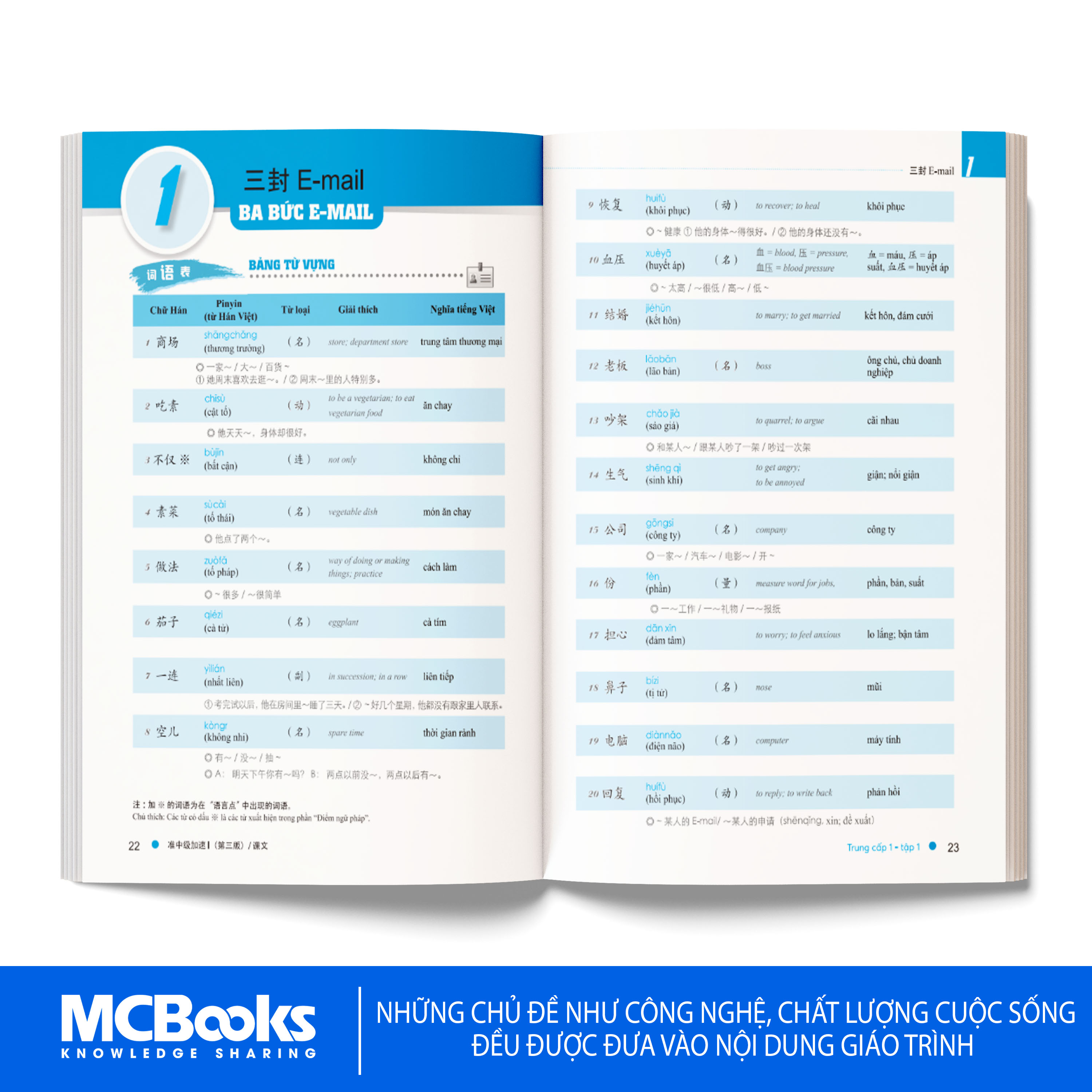 Sách - Giáo Trình Hán Ngữ BOYA Trung Cấp 1 – Tập 1 Phiên Bản 3 - ảnh 6