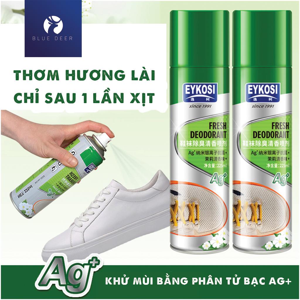 Chai Xịt Khử Mùi Giày Eykosi - Hương Hoa Lài  (225ML)