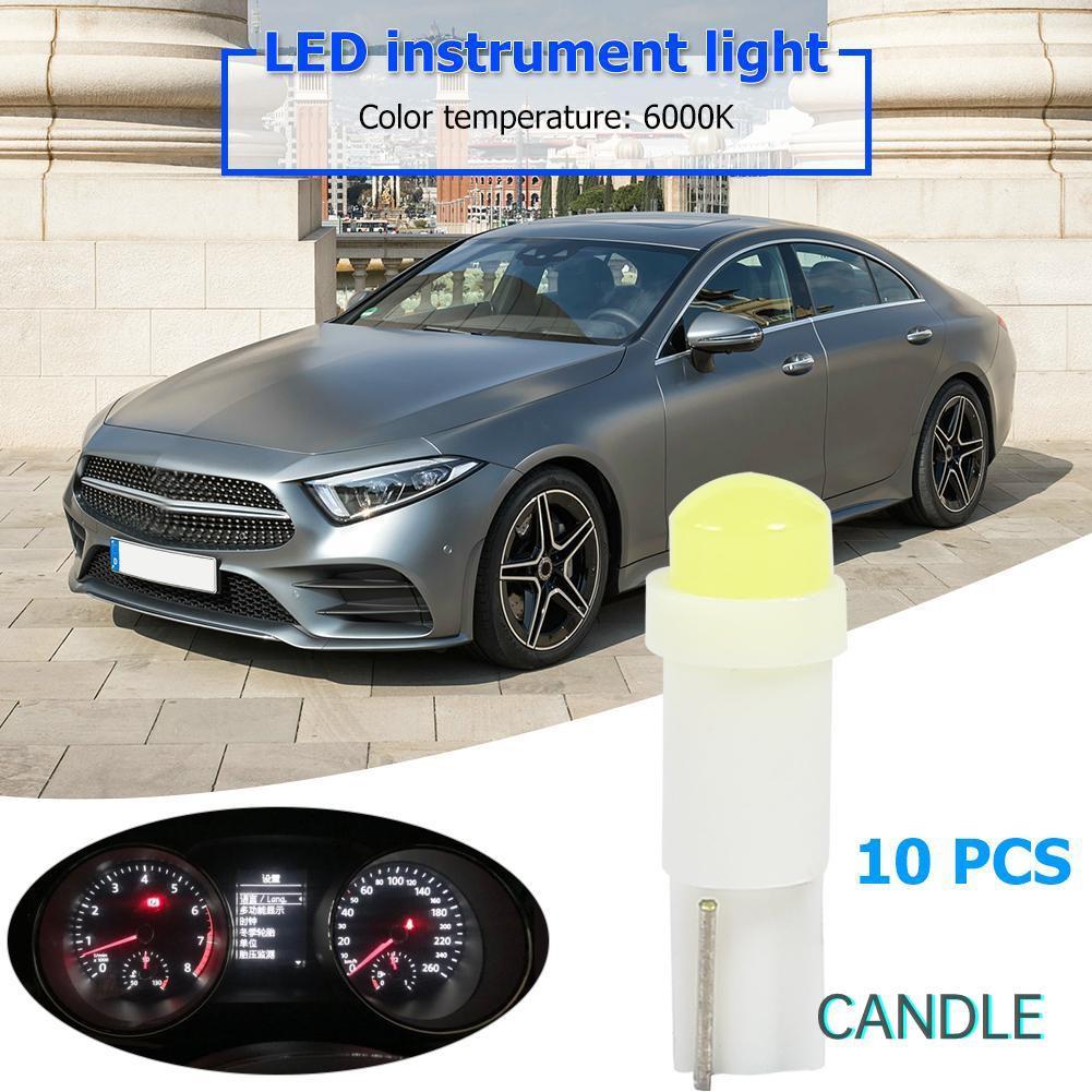 10 Bóng Đèn Led T5 3d Cob Cho Xe Hơi