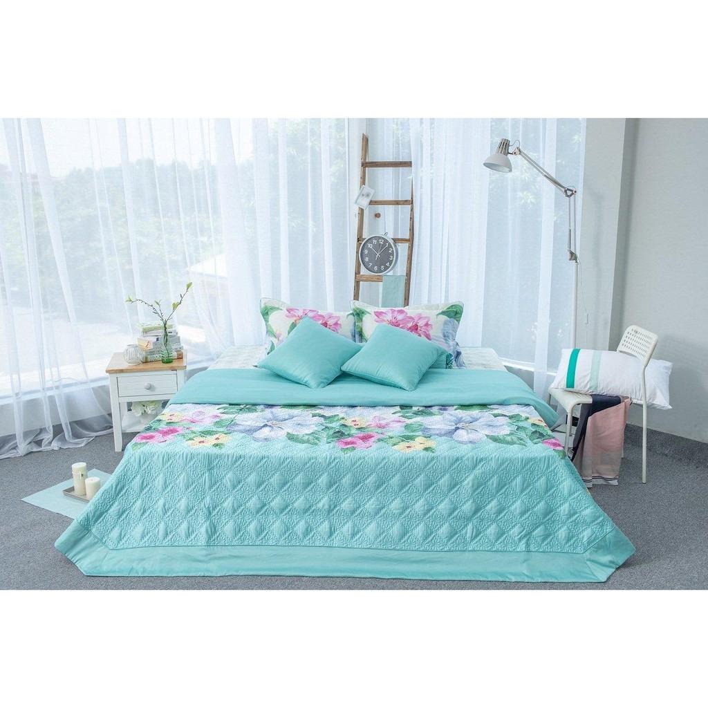 Ga bọc đệm và vỏ gối cotton Grand HQSM - 180 x 200 cm