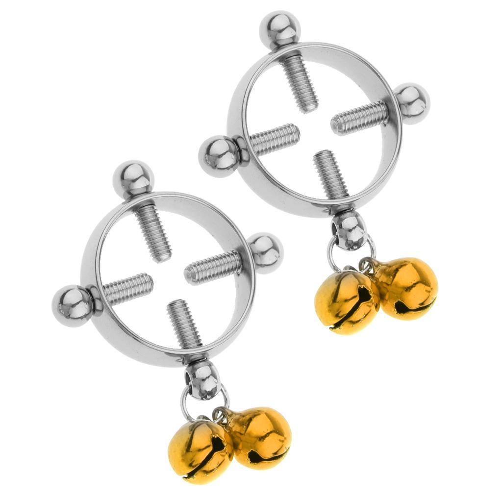 2pcs Women    Screw  Circle None Pierced