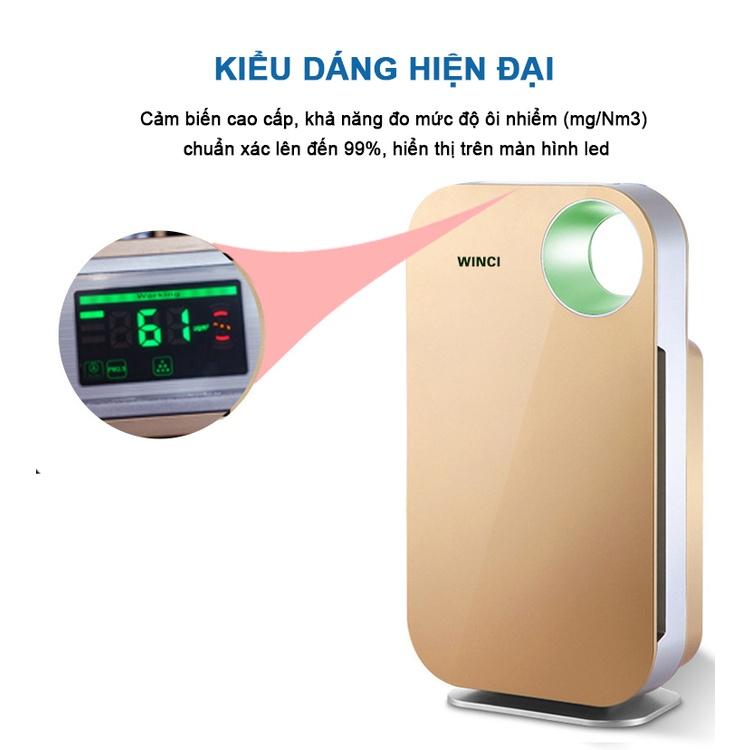 Máy lọc không khí WINCI, Lọc bụi mịn, khử độc, diện tích lọc 50m². Hàng chính hãng.