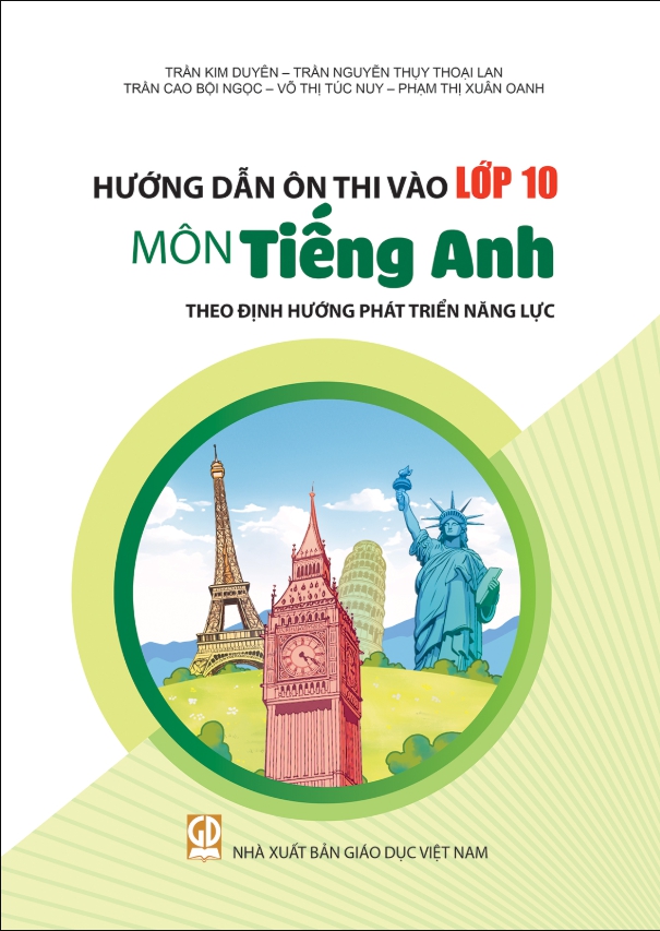 Sách - Hướng Dẫn Ôn Vào Lớp 10 Môn Tiếng Anh ( Theo Định Hướng Phát Triển Năng Lực)