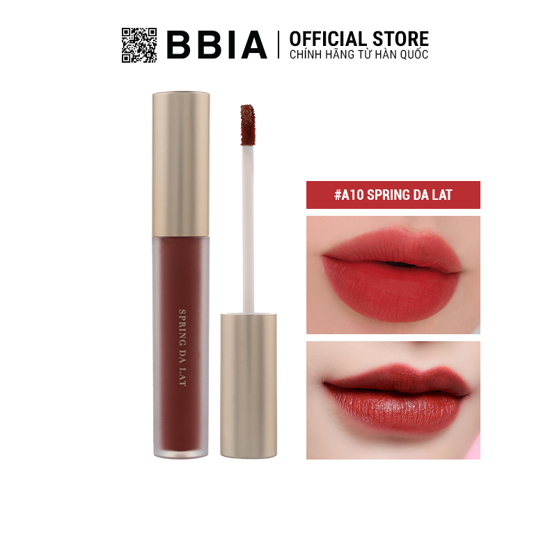 Combo Gồm 2 Son Kem Lì BBIA Last Velvet Lip Tint Asia Edition 2 ( 2 x 5g) - A7 Hilling Mui Ne