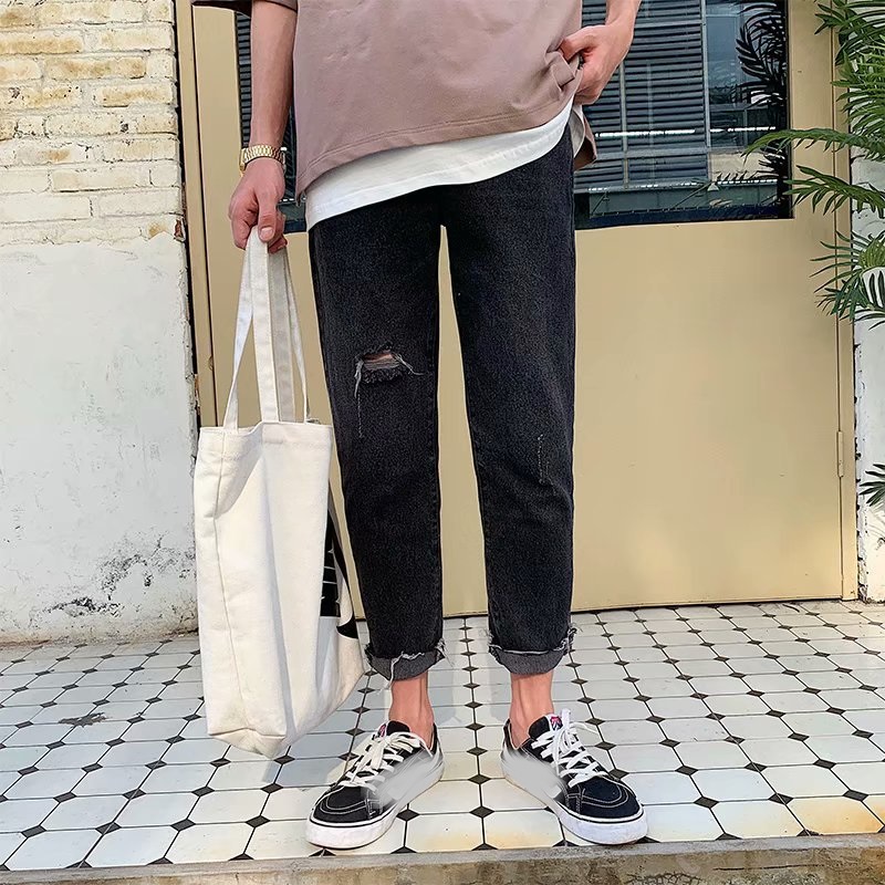 Quần Jean Phong Boutique Nam QUẢNG CHÂU Quần Baggy 01 ️ UNISEX Cao Cấp