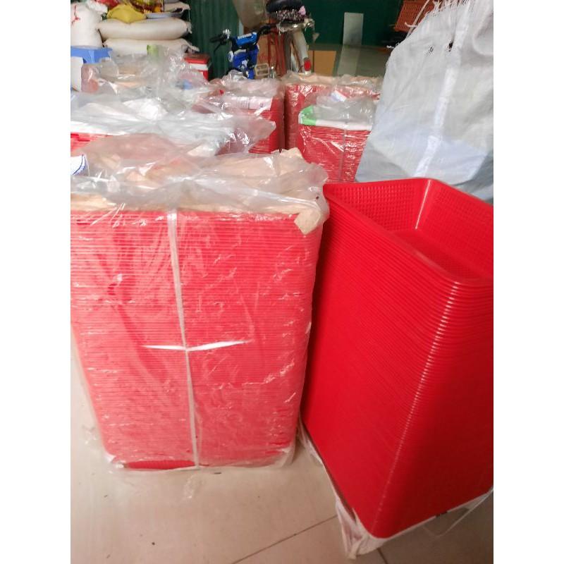 Rổ nhựa hình nhữ nhật