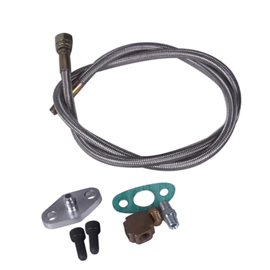 Universal Oil Drain Return Feed Line Kit for T3  Auto Parts