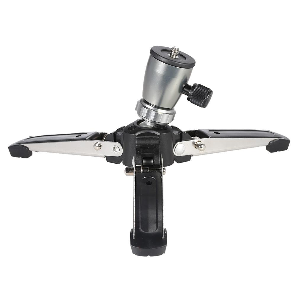 Chân Giá đỡ Di động 1/4 "Vít 3 Chân Chân đế Monopod Unipod Đế đỡ Hỗ trợ cho Máy ảnh DSLR