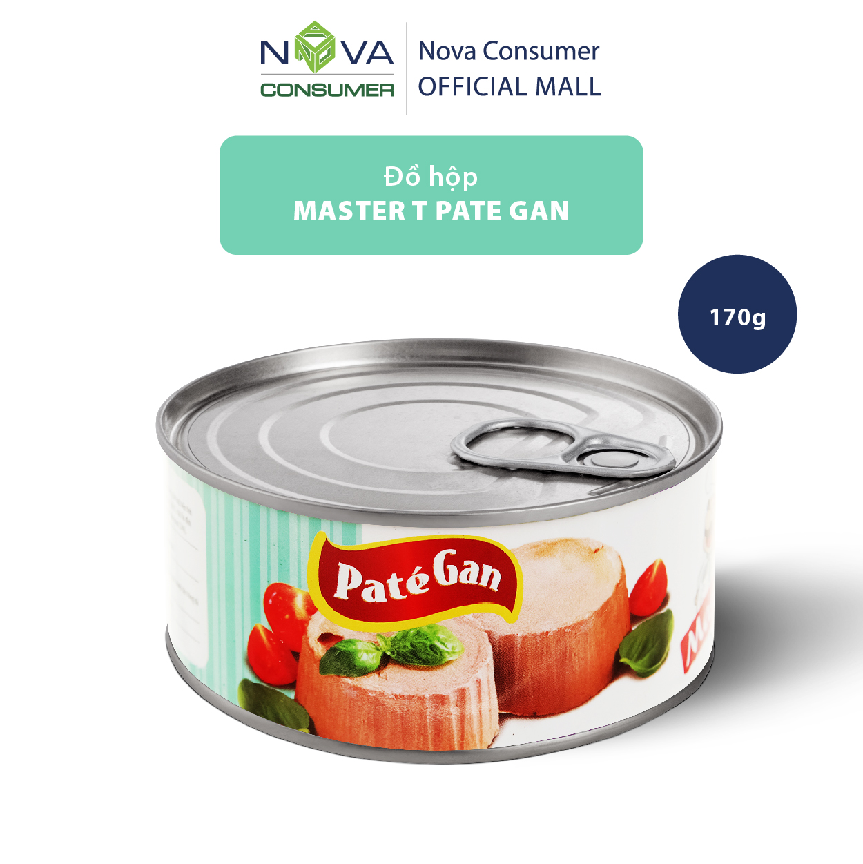 Đồ hộp Master T Pate Gan 170g