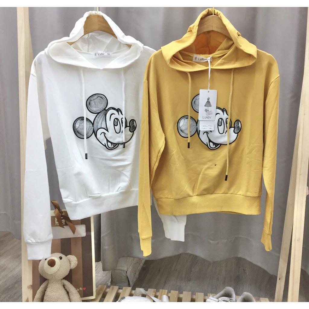 Áo khoác hoodie cho bé lỡ size chất cotton mát hàng Quảng châu