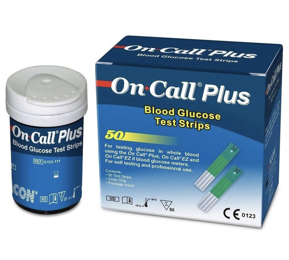 Que thử đường huyết ACON On Call Plus hộp 50 que