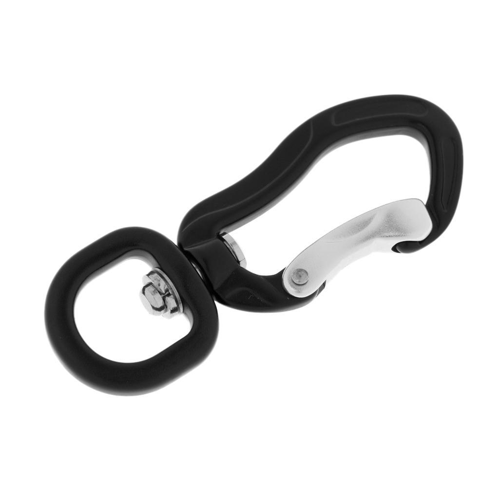3-5pack 400KG Swivel Carabiner Hanging Connect Hook for Climbing Camping Hiking
