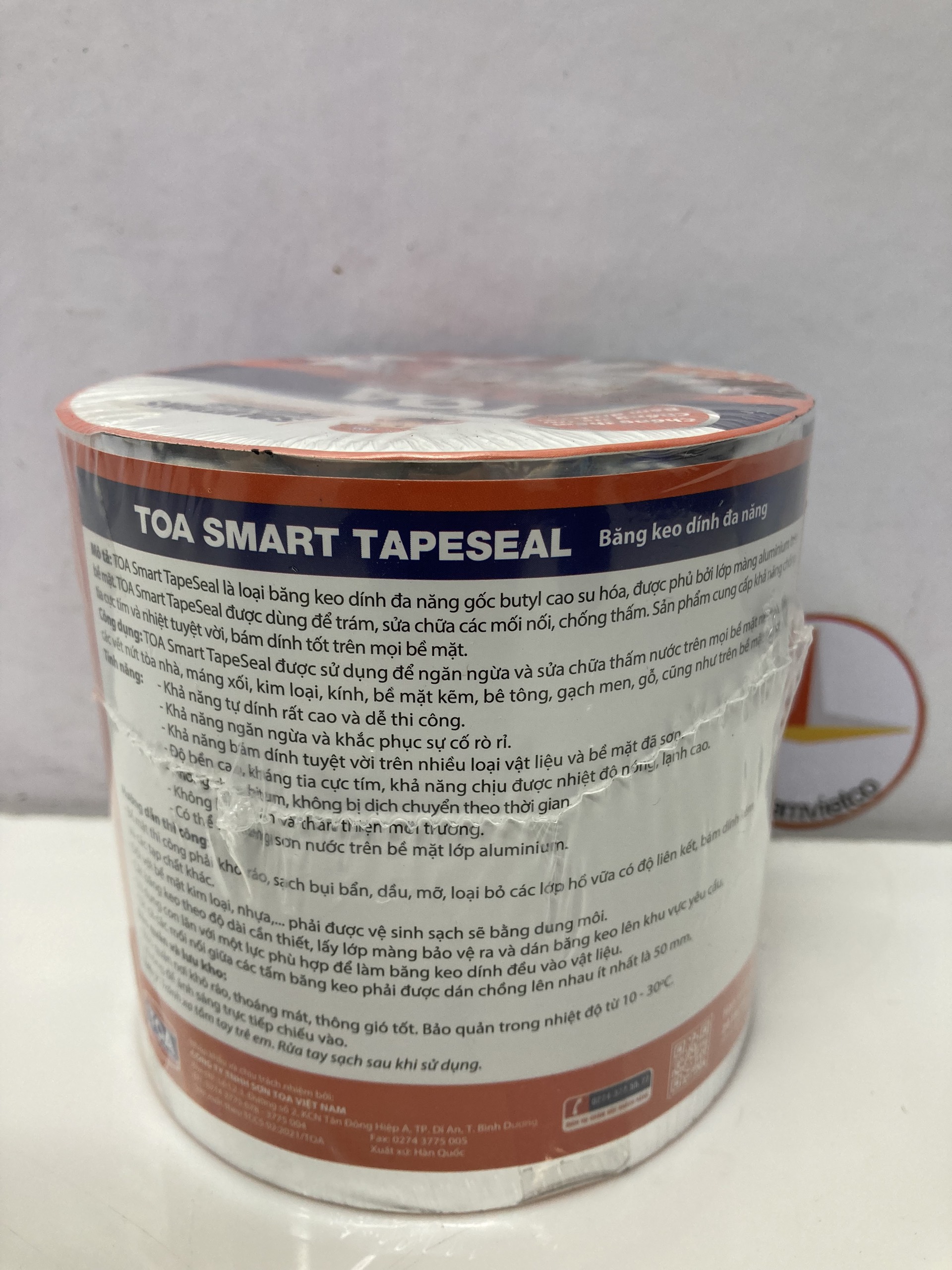 Keo chống thấm, Chống dột TOA Smart TapeSeal (R10cm x D 3m)