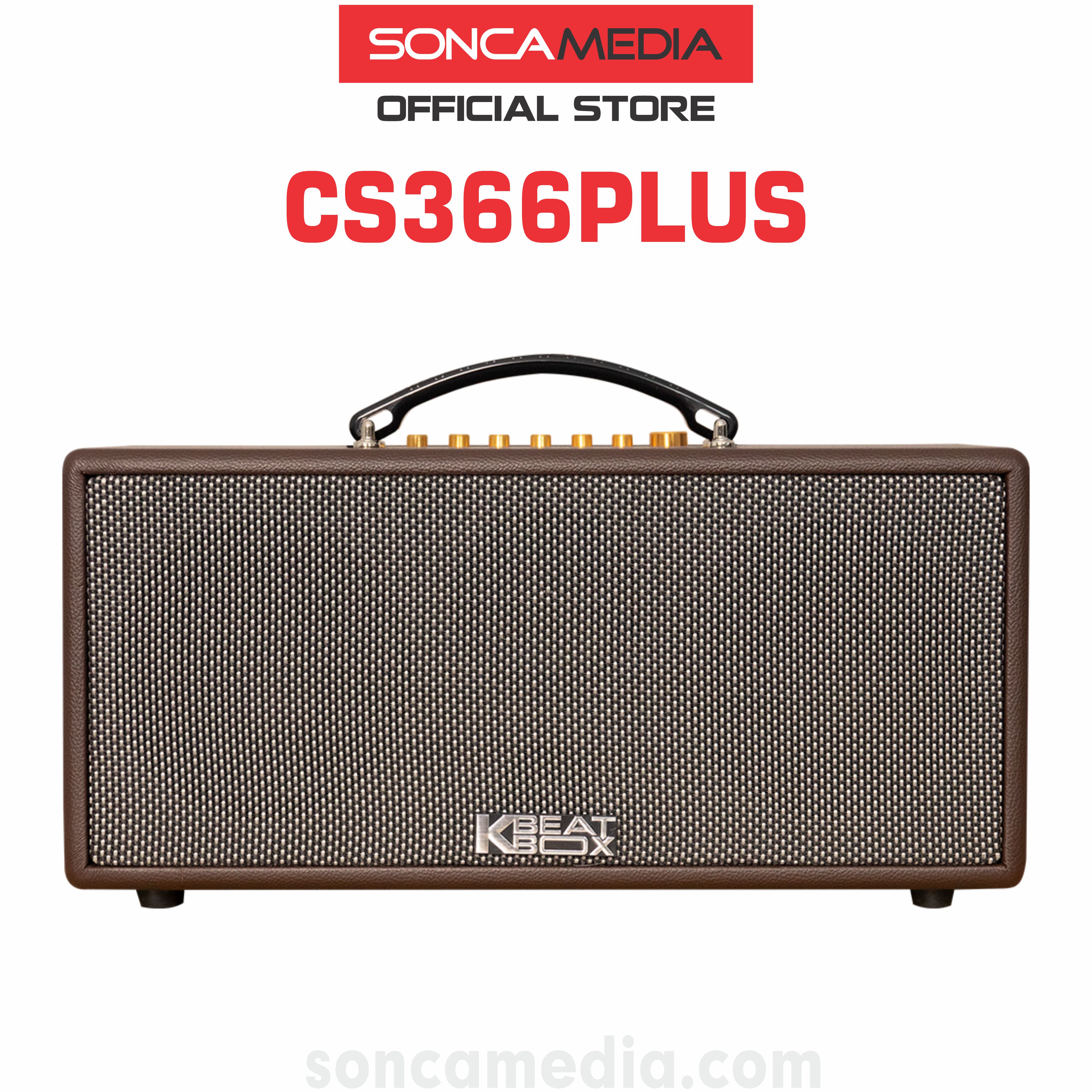 Dàn Âm Thanh Di Động Xách Tay ACNOS CS366 PLUS - HÀNG CHÍNH HÃNG