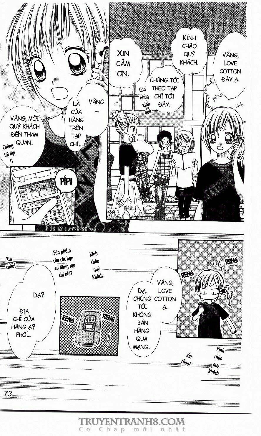 tiệm thời trang, love cotton chapter 9 14