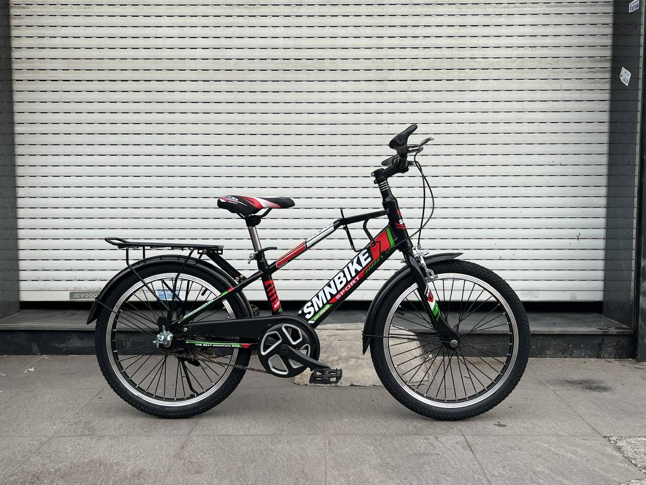 Xe đạp địa hình SMN DH2001 - khung sắt - bánh 20 inch - 7 đến 9 tuổi - chiều cao 120 đến 135cm