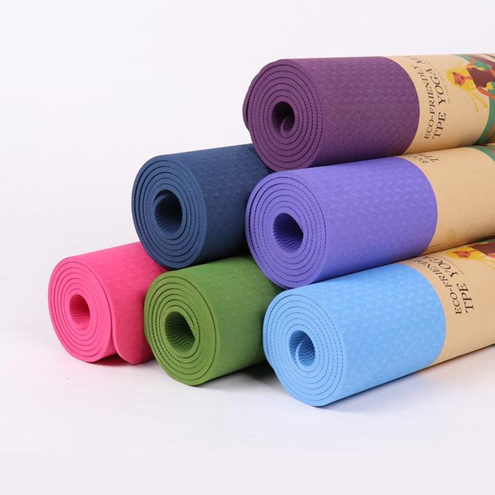 THẢM TẬP YOGA TPE CAO CẤP 2 LỚP DÀY