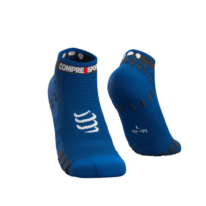 Vớ chạy bộ Compressport Pro Racing Socks V4.0 – Run Low - Màu xanh dương