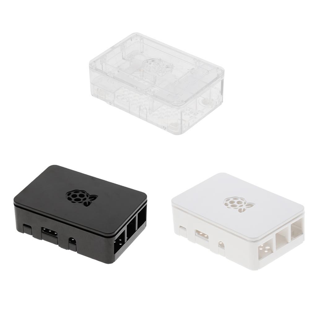Protective Case Cover / Box /Enclosure for Raspberry Pi Model B/B+/2/3 Black