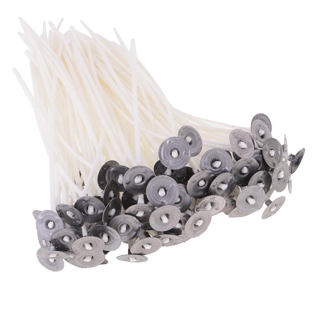 200 Pieces Cotton Candle Wicks Core for DIY Candle Making Craft 8/10/12/14cm