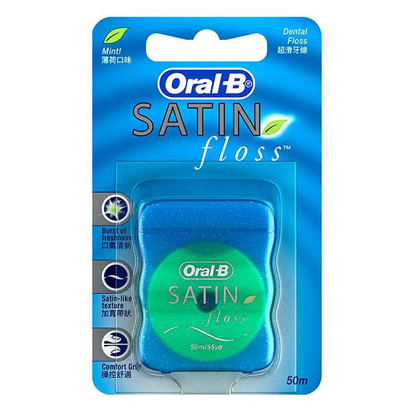 Chỉ Nha Khoa ORAL-B Floss Satin Gentle For Gum 50m