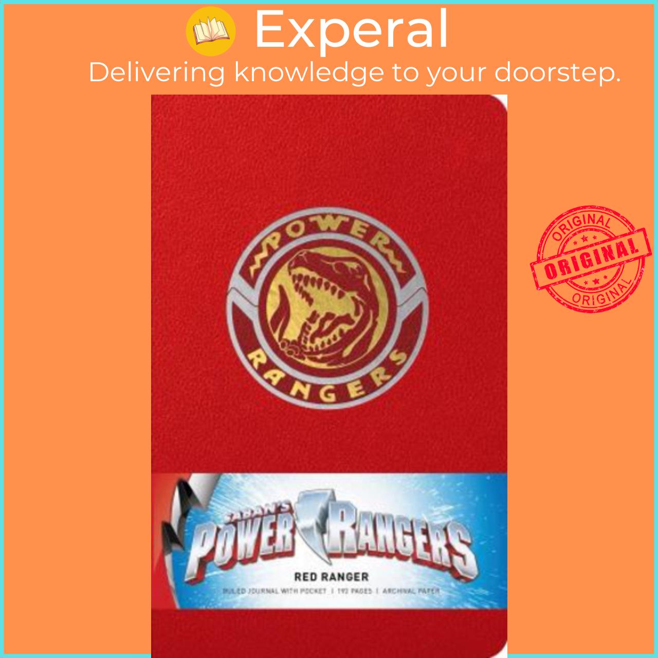 Sách - Power Rangers: Red Ranger Hardcover Ruled Journal by Insight Editions