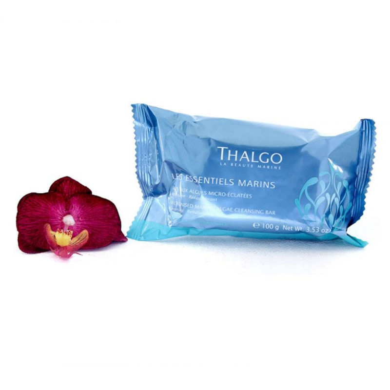 Xà phòng hỗ trợ trị mụn lưng Thalgo Marine Algae Cleansing Bar