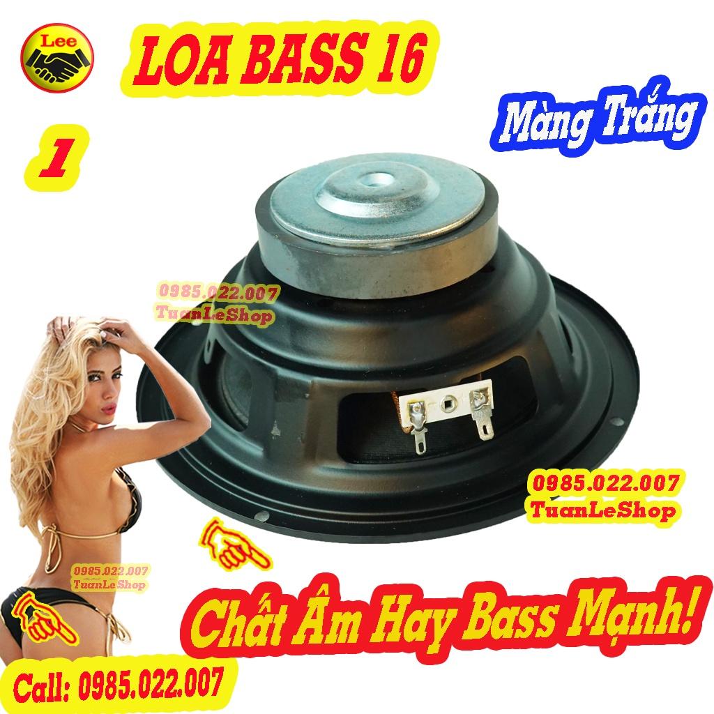 LOA BASS 16 MÀNG TRẮNG TỪ 80 COIL 25MM GÂN MÚT- GIÁ 02 CHIẾC LOA