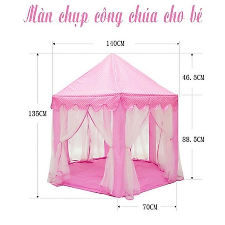 Lều công chúa Hoàng tử SIZE LỚN siêu đẹp cho bé