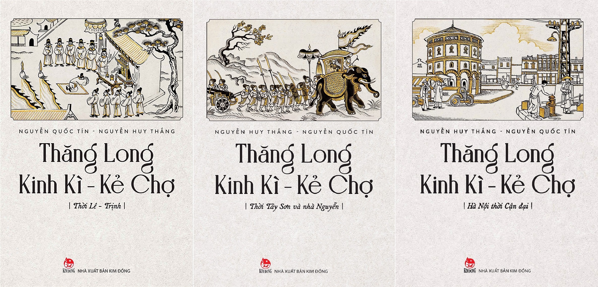 Trọn bộ Thăng Long Kinh Kì - Kẻ Chợ - 3 tập