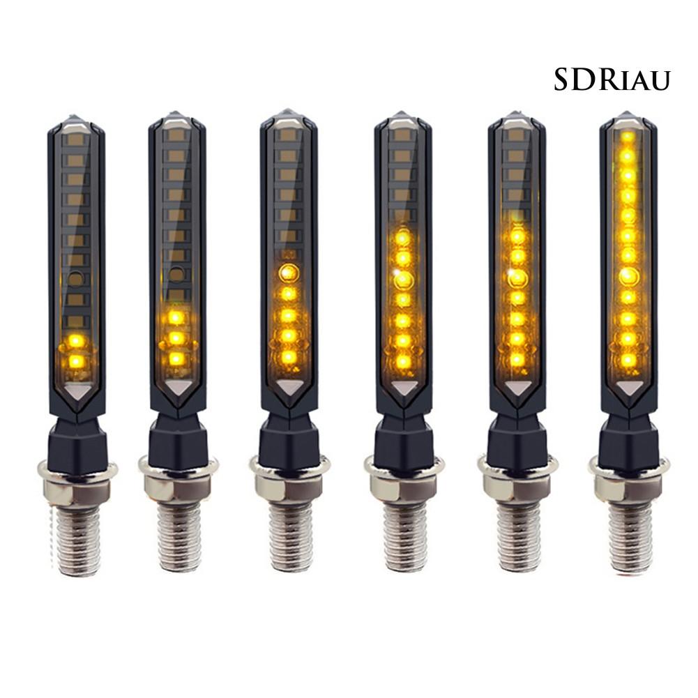 1 Cặp Đèn Xi Nhan 12 Bóng Led Cho Xe Mô Tô Tiện Dụng