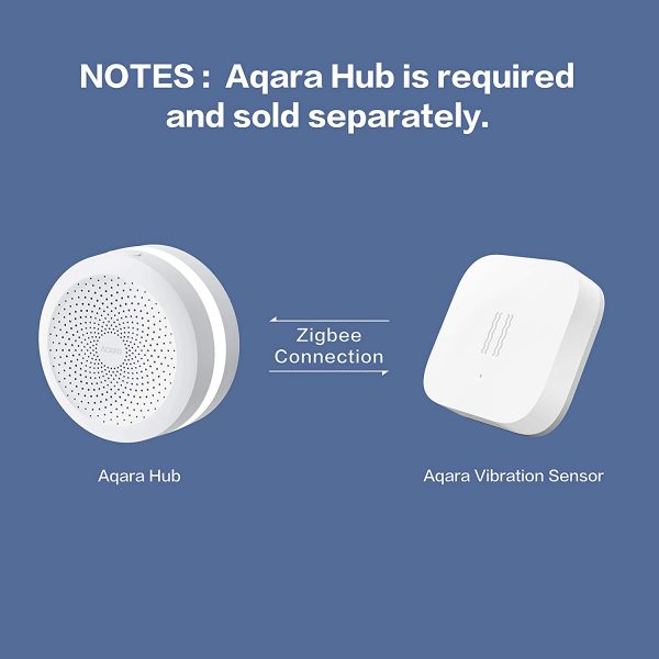 Cảm biến rung Aqara vibration sensor DJT11LM, hỗ trợ Apple HomeKit