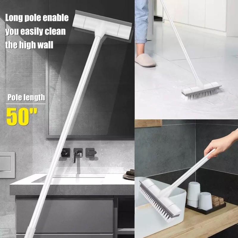 Chổi bàn chải cọ sàn kèm gạt kính tiện ích