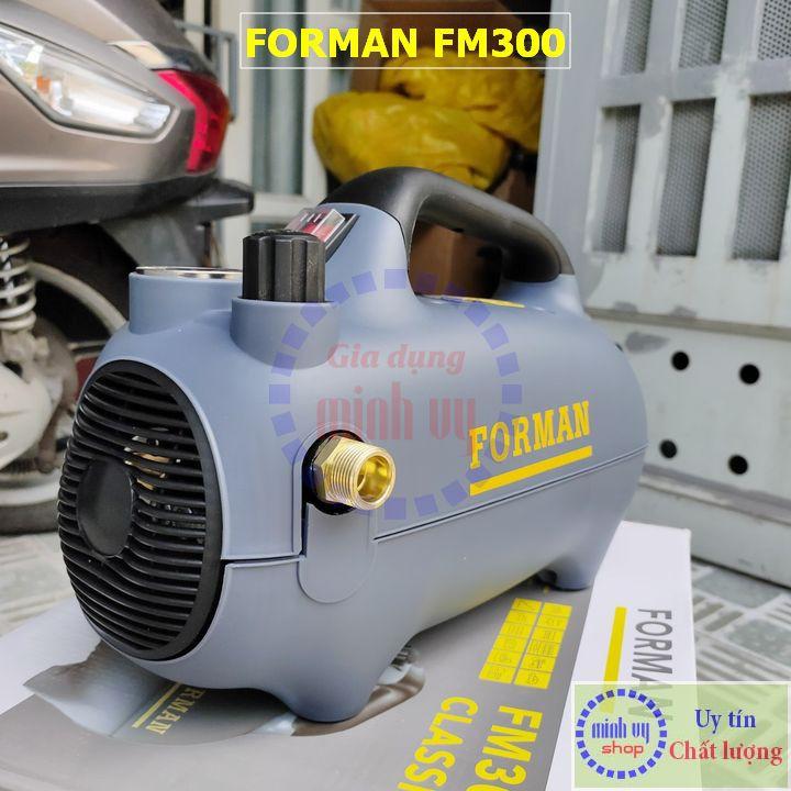 Máy rửa xe chỉnh áp - máy bơm rửa máy lạnh - vệ sinh điều hòa FORMAN FM300 Classic công nghệ Đức