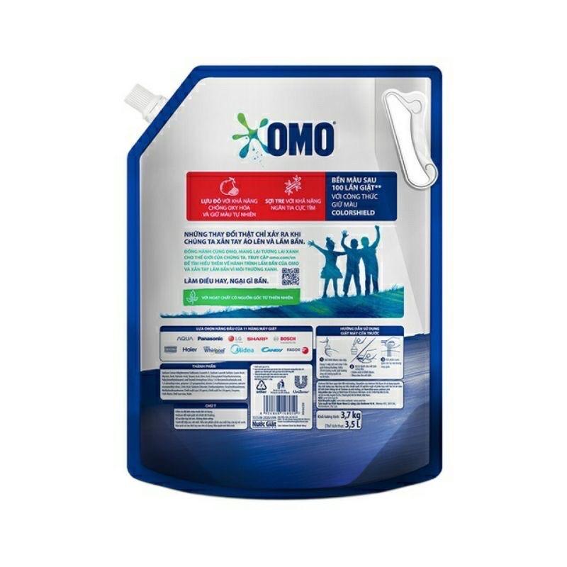 Nước giặt OMO cửa trước 3,7kg