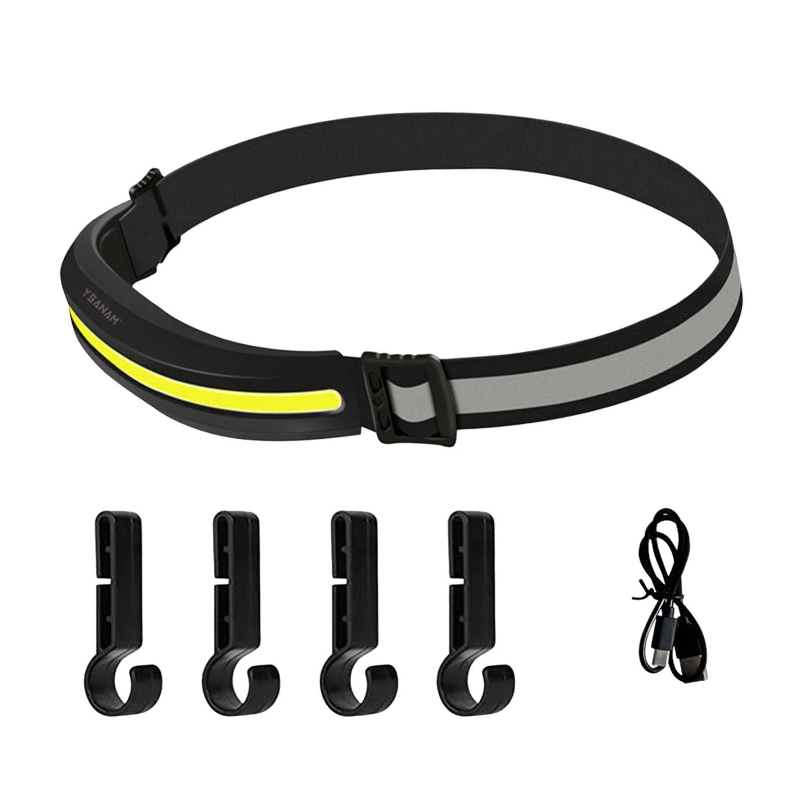 LED Headlamp Rechargeable, Headlamp Torch, 4 Modes, Suitable for Running, Fishing, Camping, Outdoor Waterproof Headlight