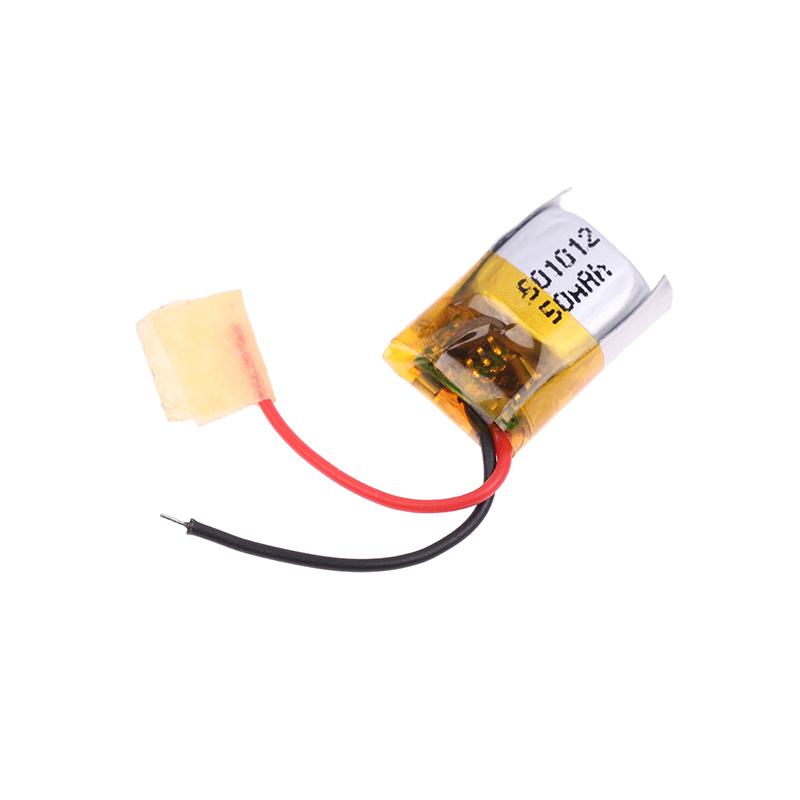 501012 50mah 3.7V Pin Sạc Lithium Polymer Cho i7s i8 i12 I9S Tai Nghe Bluetooth MP3 MP4 Đồ Chơi Đồng Hồ Thông Minh GPS Màu sắc: một kích thước