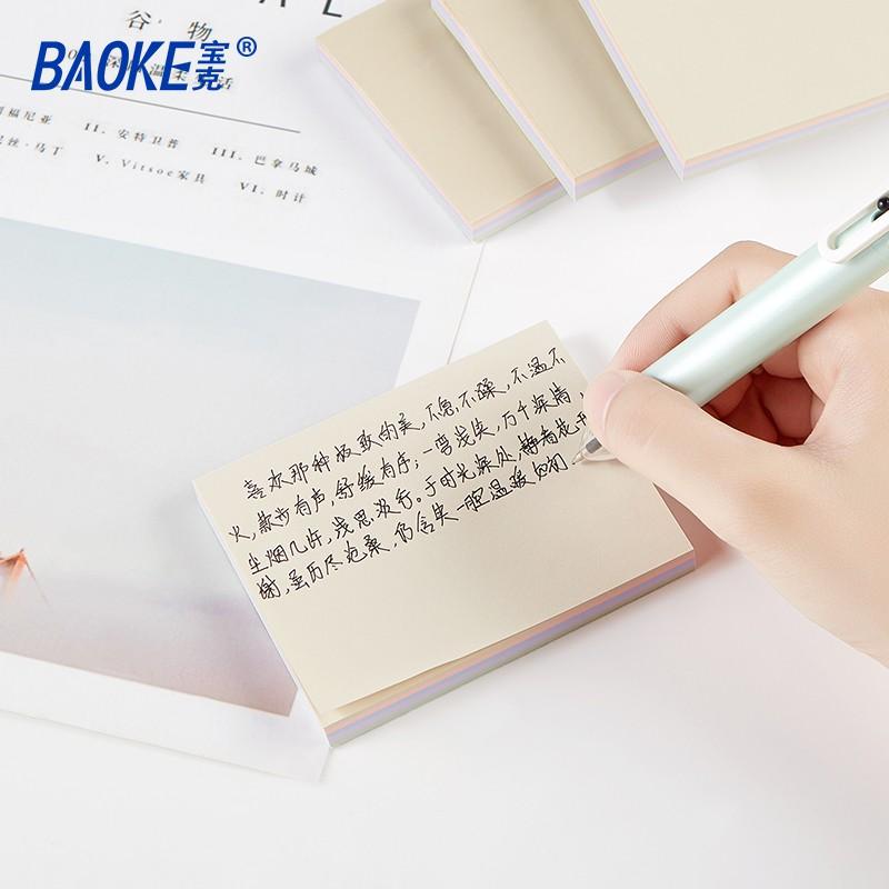 Sticky Note 5 màu Macaron - 100 tờ đủ size-TZ2015