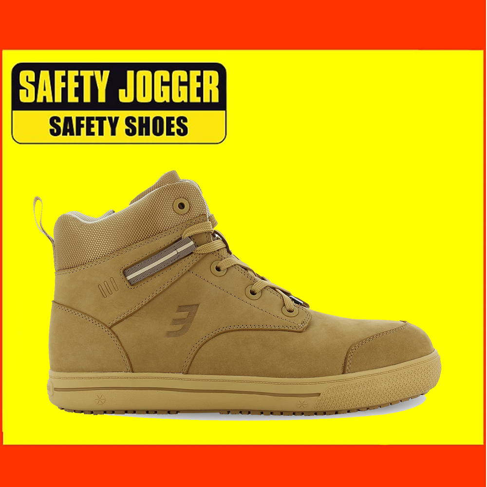 [HÀNG CHÍNH HÃNG]Giày Bảo Hộ Safety Jogger Cerro Cổ Cao, Có Khóa Kéo,Chống Trơn Trượt