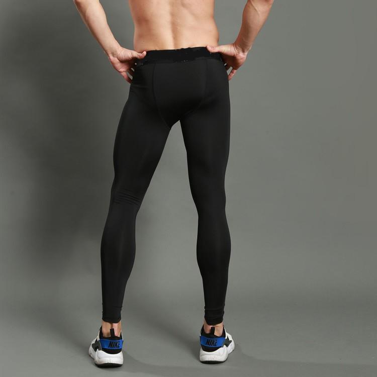 QUẦN GIỮ NHIỆT COMBAT PRO LEGGING TẬP GYM NAM DÁNG DÀI MÀU ĐEN SQ518