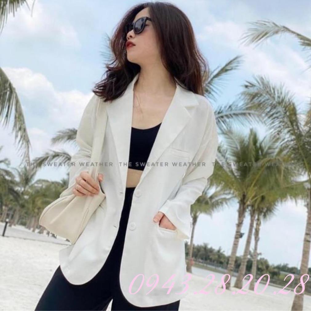 Áo blazer nữ phong cách hàn quốc vải cao cấp 4 màu chất đẹp