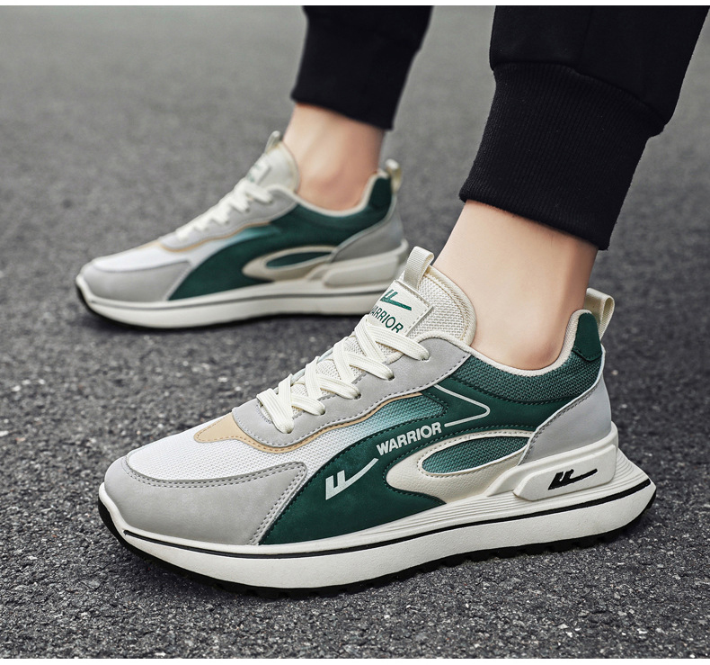 Giày thể thao nam đế êm nhẹ, thoáng khí đế cao su đúc, chống trơn trượt hạn chế mòn  – BEE GEE - GNA2031